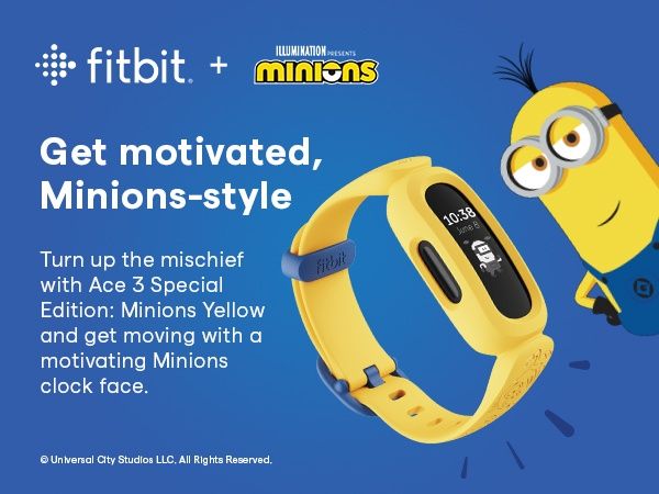 Дитячий смарт годинник, фітнес-браслет Fitbit Ace 3