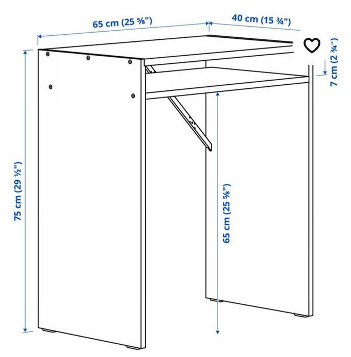 Secretaria + Cadeira IKEA
