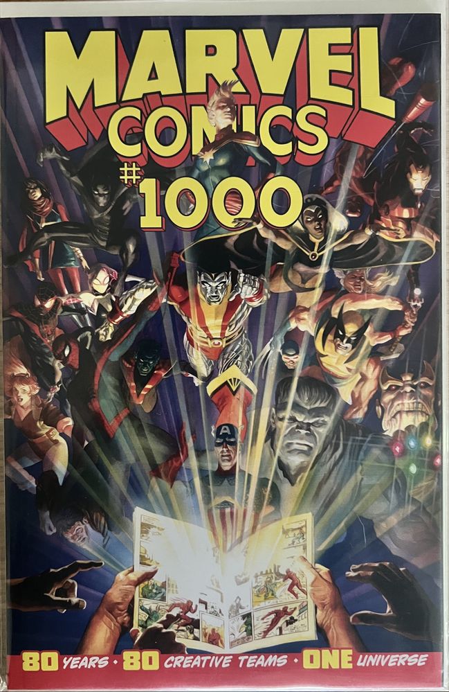 Komiks Marvel Comics #1000