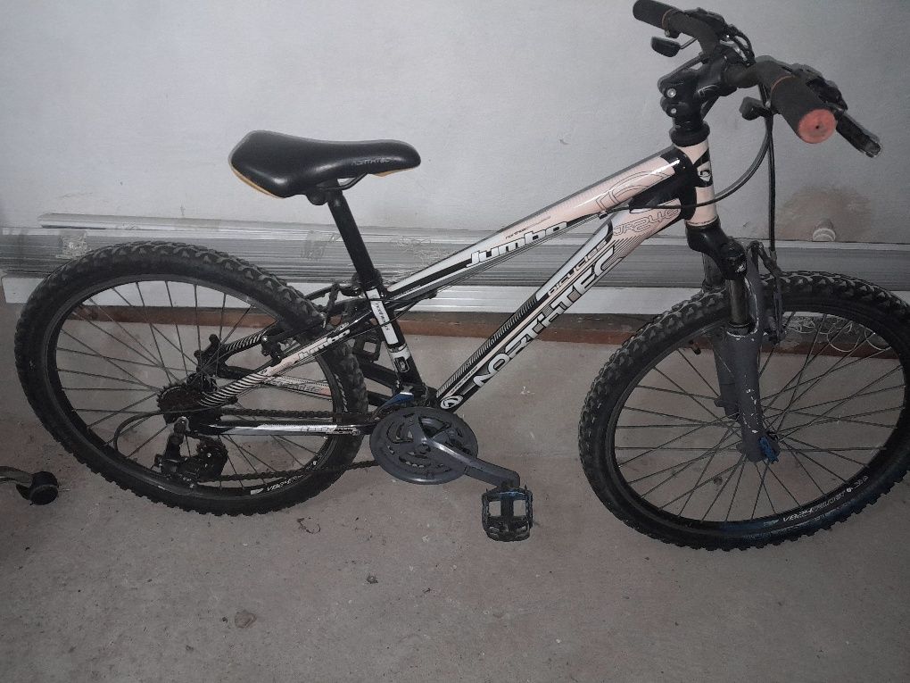 Northtec 24 JUMBO Aluminiowa rama,amor,Shimano Acera,wzmacniane koła
