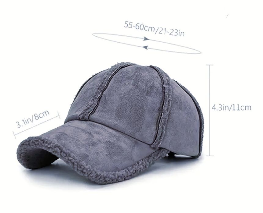 Сіра трендова жіноча кепка