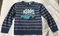 Sweter h&m 122/128 the king z bajki Auta