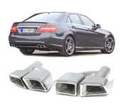 PONTEIRAS DE ESCAPE MERCEDES W212 W221 W164 W166 LOOK AMG