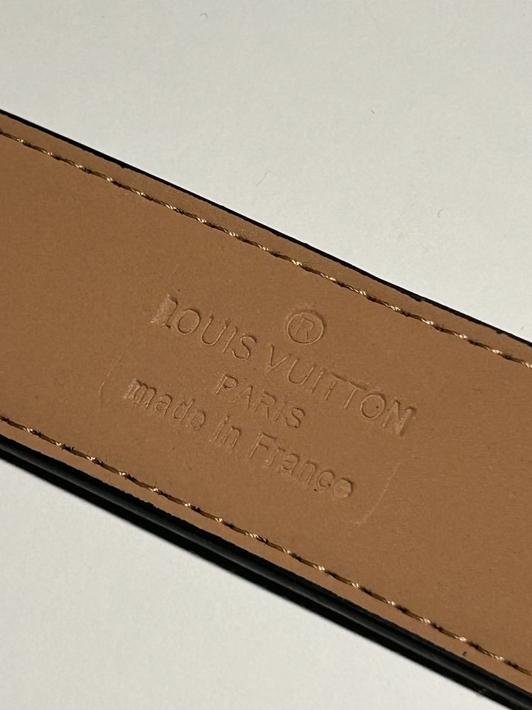 Pasek Louis Vuitton Daimer Graphite Belt