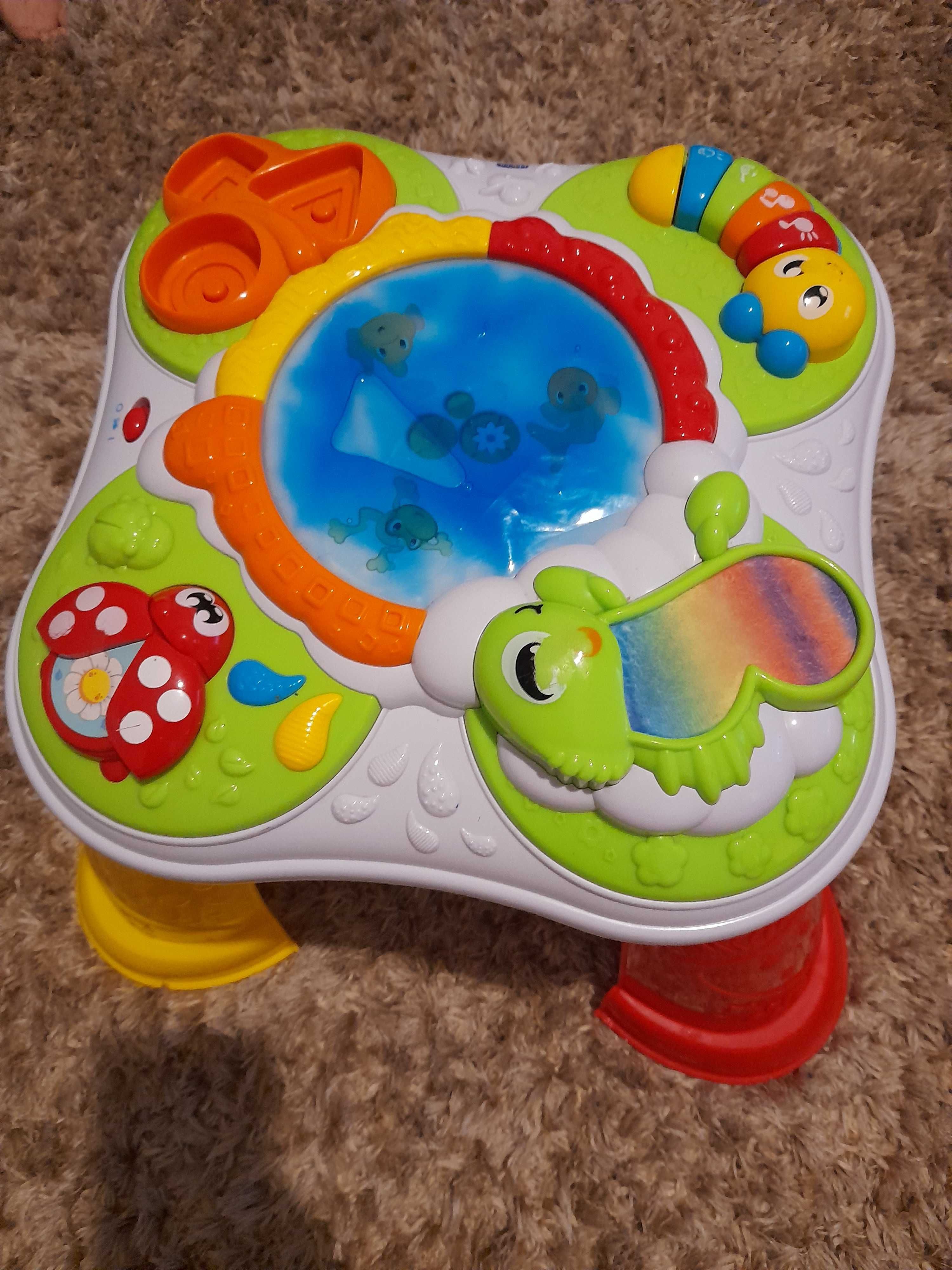 mesa de atividade infantil com gel