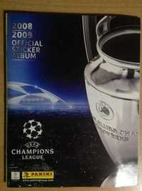 UEFA Champions League 2008/2009 album PANINI + naklejki