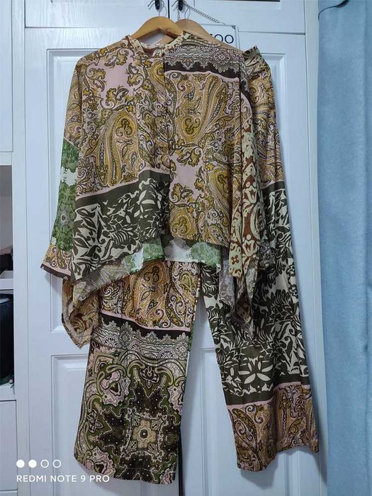 Пиджак лен шерсть Celine Max Mara XXL