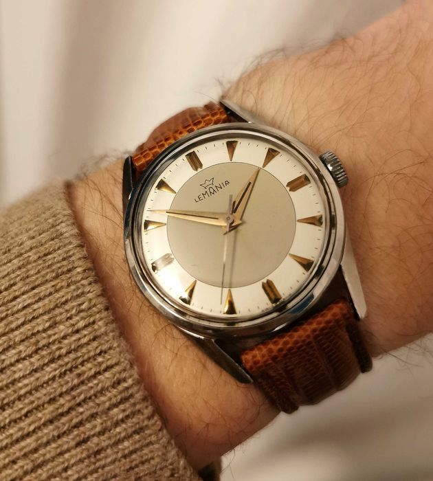 Zegarek Lemania vintage