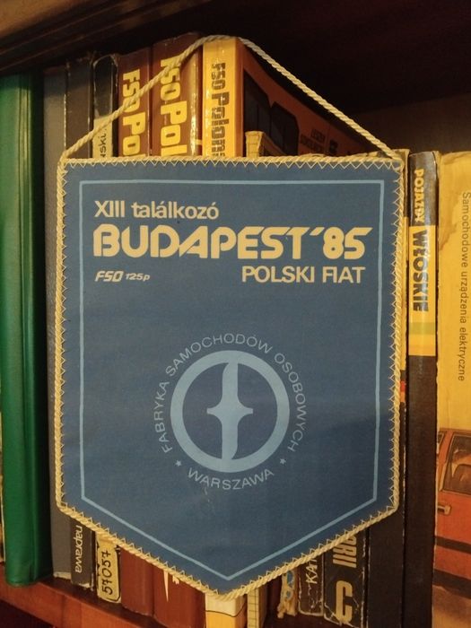Proporczyk proporzec Polski Fiat 125p FSO