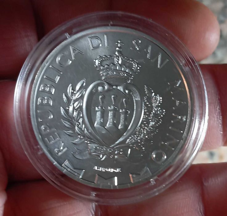 Onça de prata S.MarinoExcelente NOVA