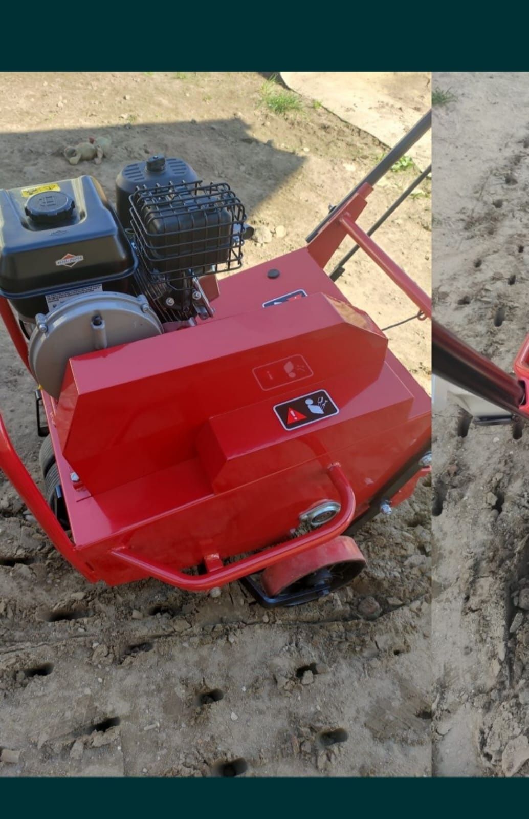 Aerator areator rurkowy wertykulator