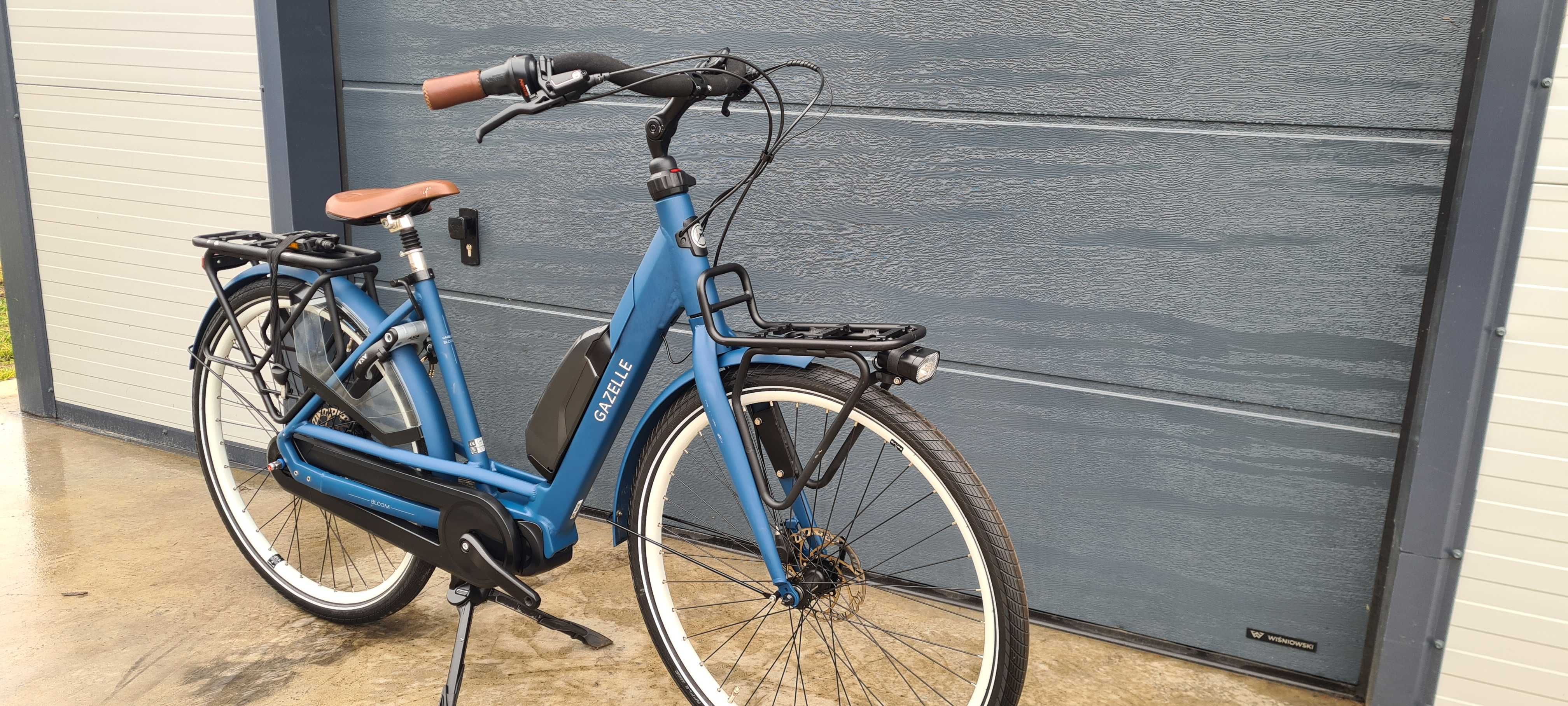 rower elektryczny Gazelle bloom r. 49 niebieski