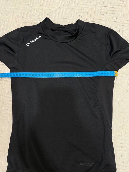 Дитяча чорна термобілизна з довгими рукавами Sondico Base Core