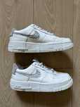 Buty nike air force one biale panterka