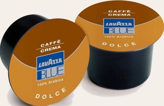 Кава в капсулах Lavazza BLUE Crema DOLCE Лавацца Блю капсули