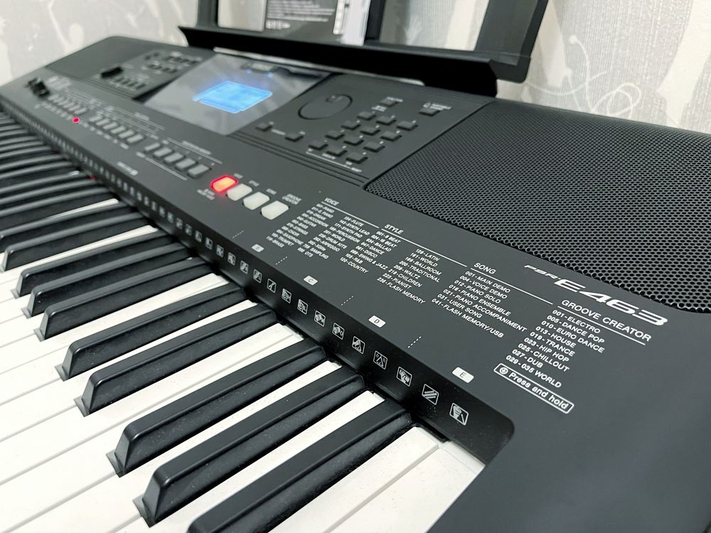 Синтезатор Yamaha E-463!!! Динамічна модель!!!