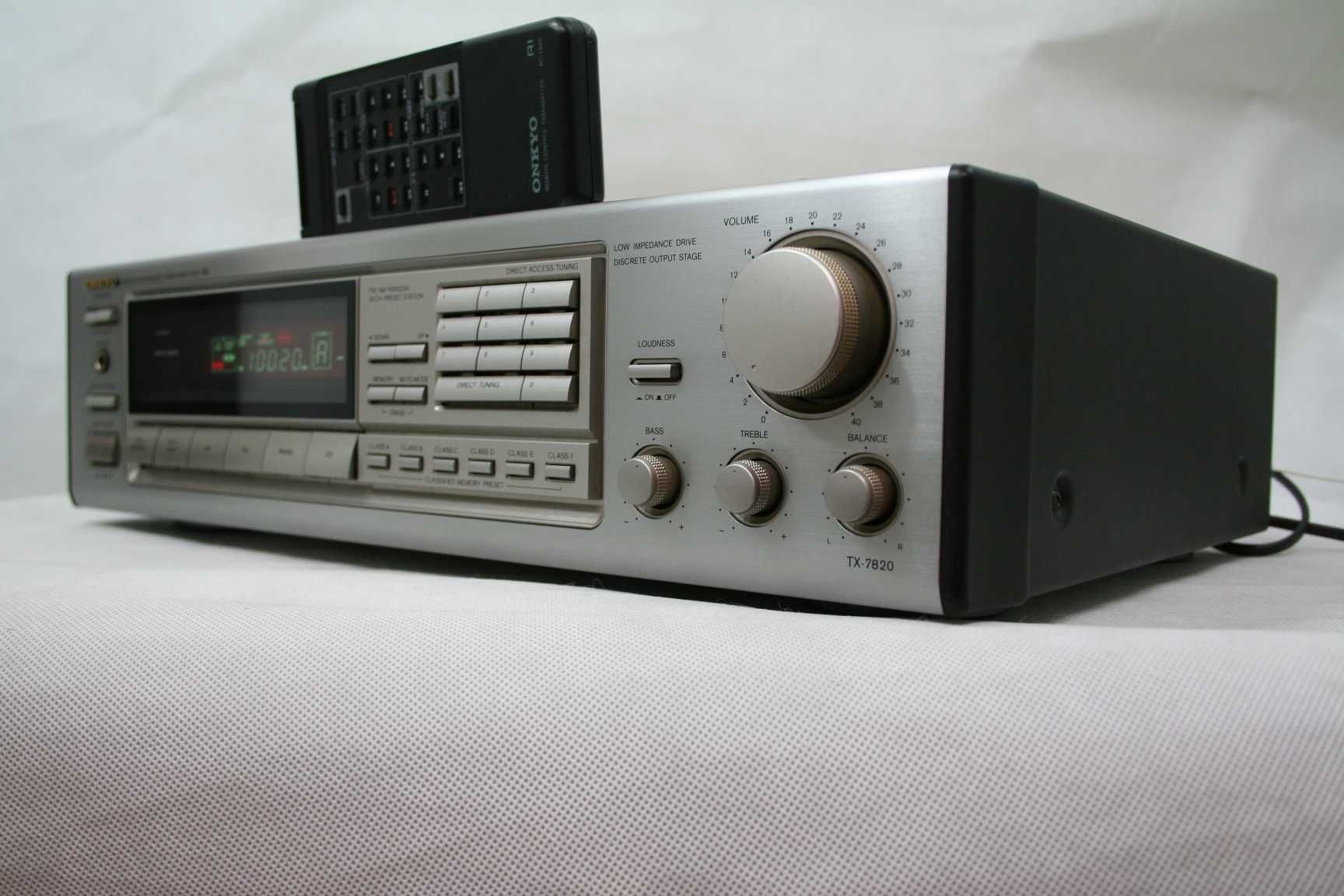Amplituner ONKYO TX-7820 |2x50W|PILOT|INSTRUKCJA
