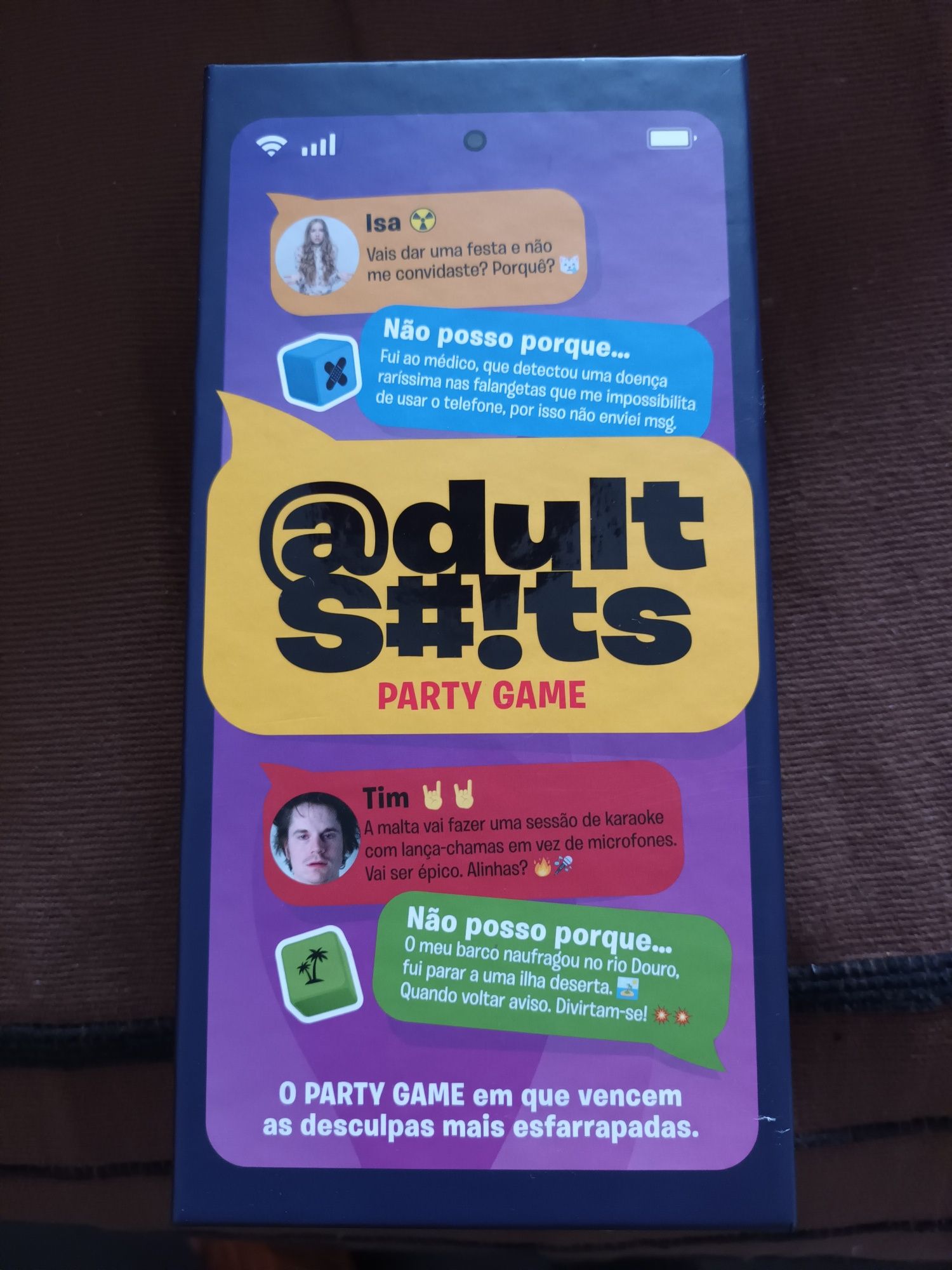 Jogo adult suits party game