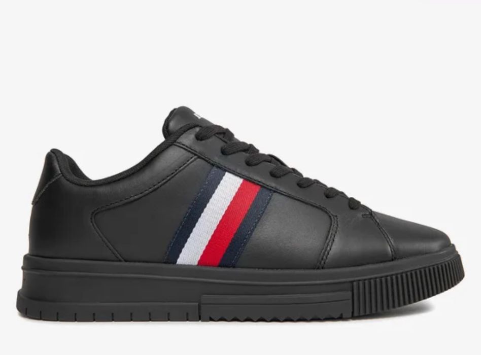 Снікерси Tommy Hilfiger Supercup Lth Stripes Ess (шкіра)