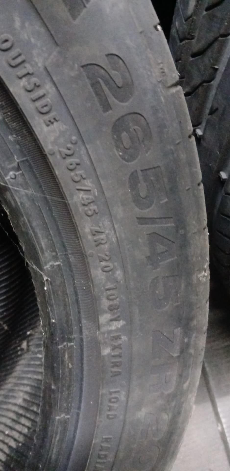 Opony 265/45/R20