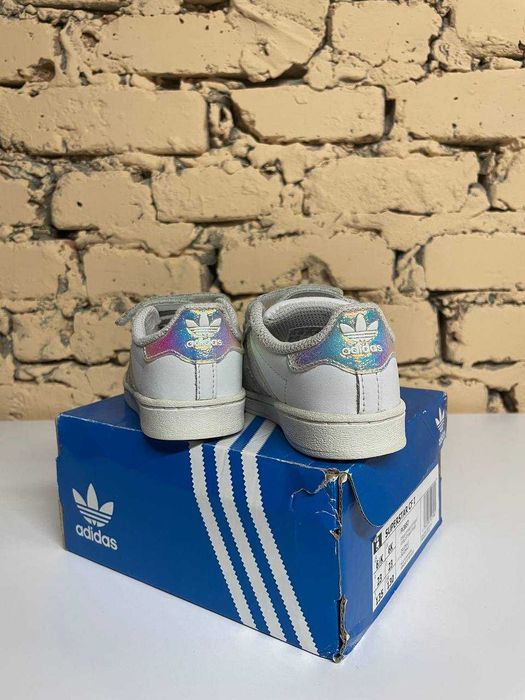 Дитячі кросівки Adidas Superstar - 23 розмір