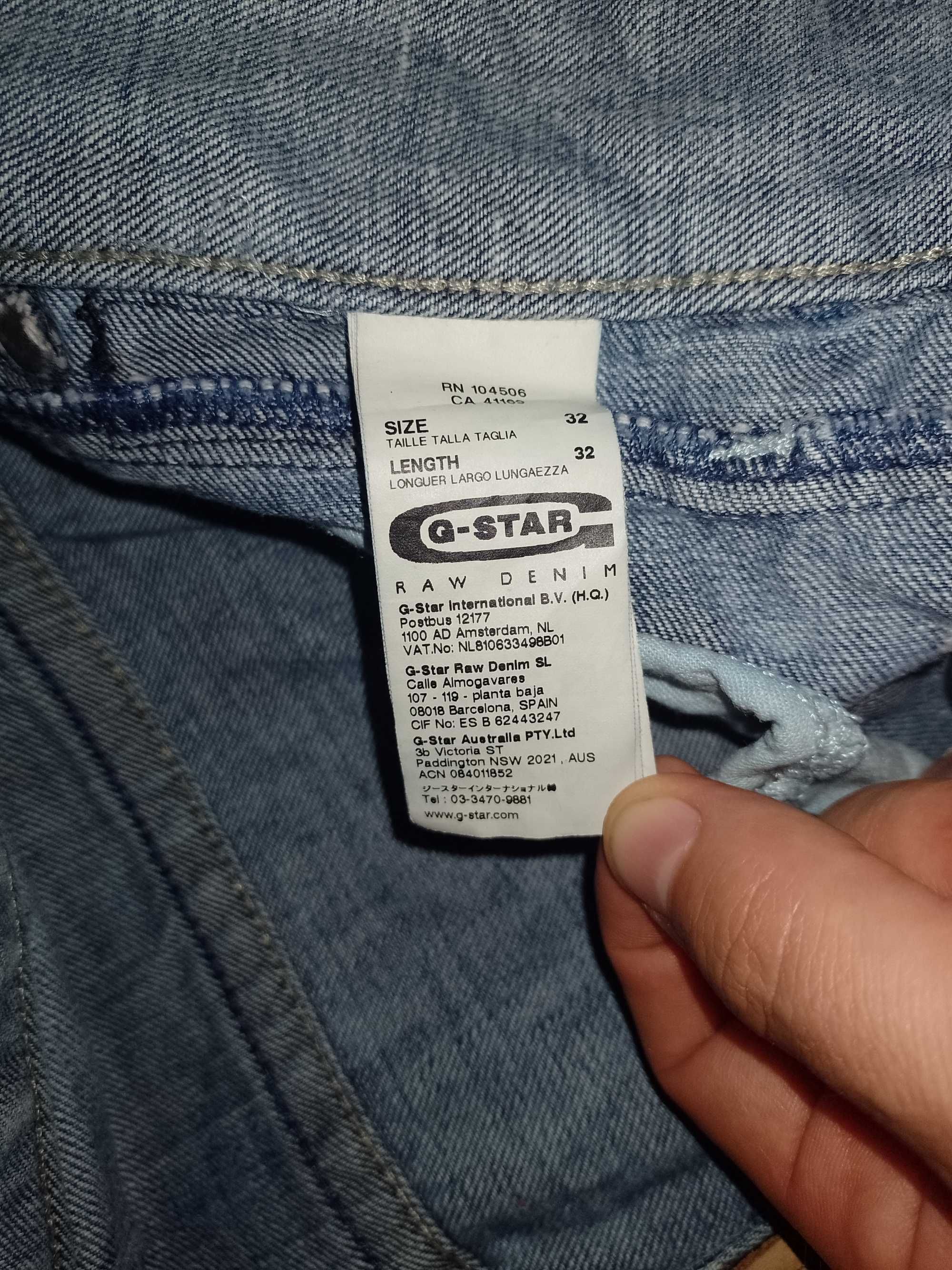 Spodnie męskie jeans G-Star rozmiar W32 L32