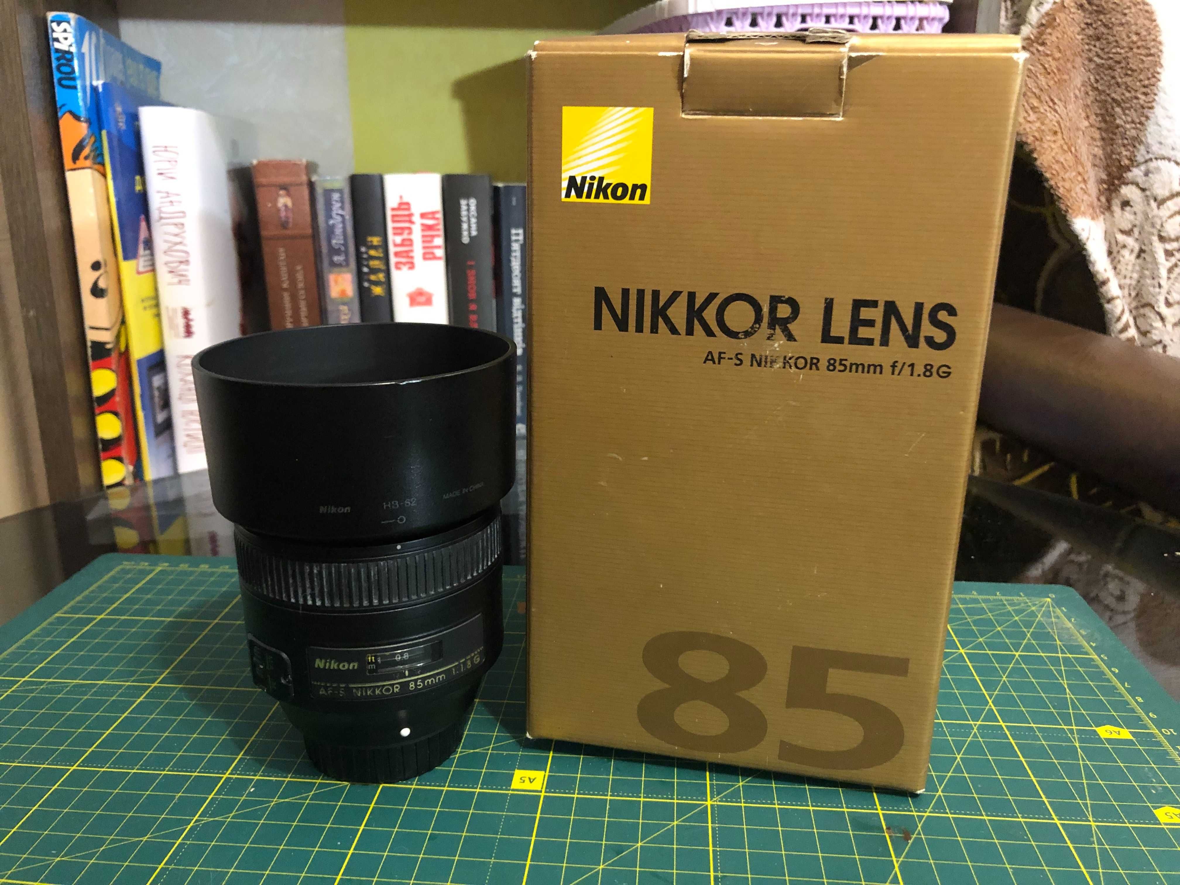 Nikon Nikkor AF-S 85mm 1.8g