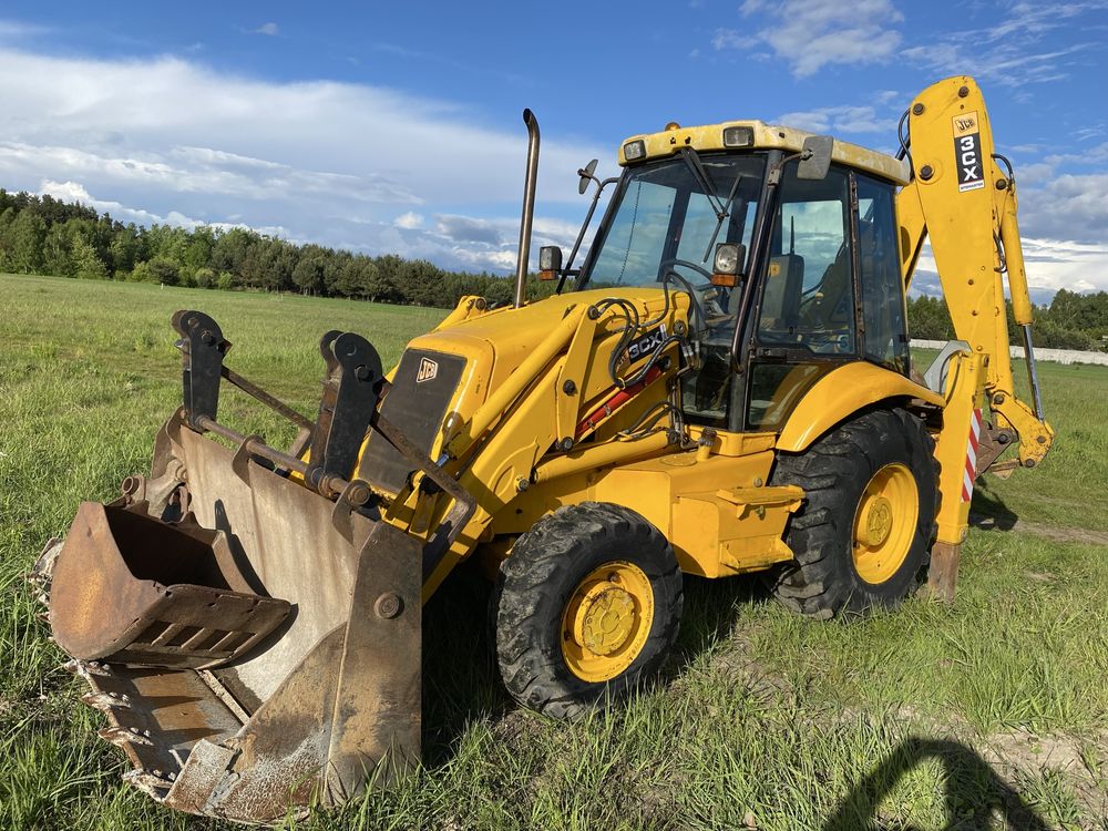 Jcb 3cx koparko ładowarka cat case