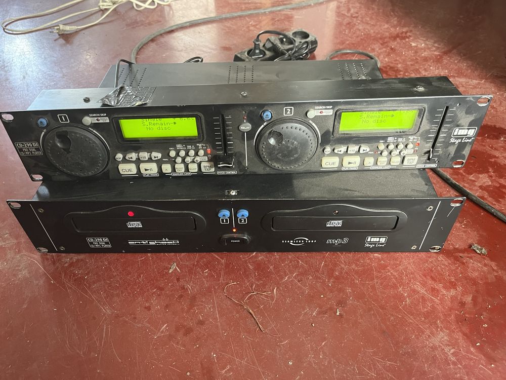 IMG Stage Line CD-290 Dj profesjonalny odtwarzacz cd dj dual cd