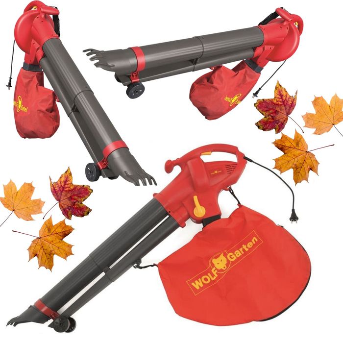 Dmuchawa Odkurzacz Elektryczny Do Trawy I Liści Wolf-Garten Lbv 2600E!