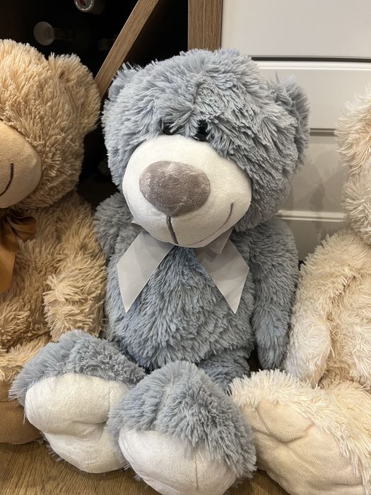 Miś smiki szary duży