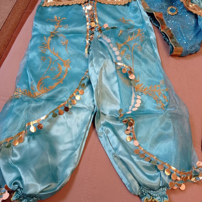 Strój przebranie karnawałowe księżniczka Jasmina Alladyn r.128-134