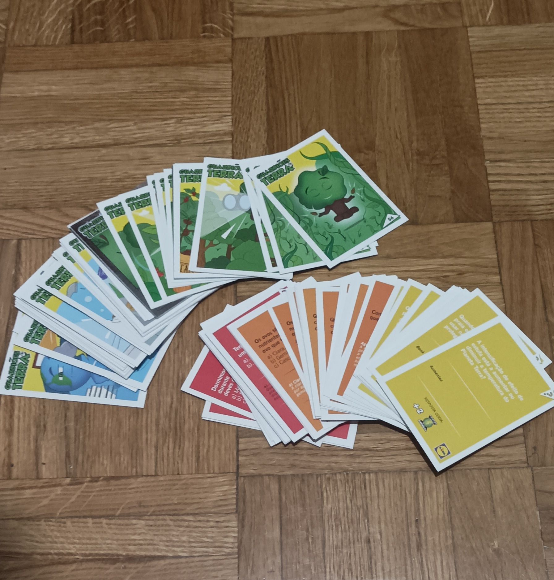 Cartas "Guardiões da Terra"
