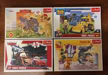 Puzzle Mcqueen, Cars, Bob, Tom and Jerry, Król Lew, 3+