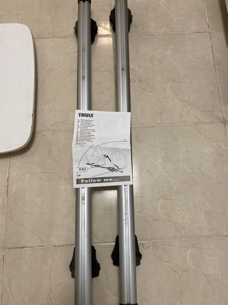 THULE Sistema completo de barras tejadilho.