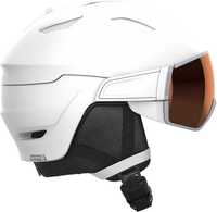 Nowy kask narciarski SALOMON MIRAGE ACCESS WHITE M (56-59cm)