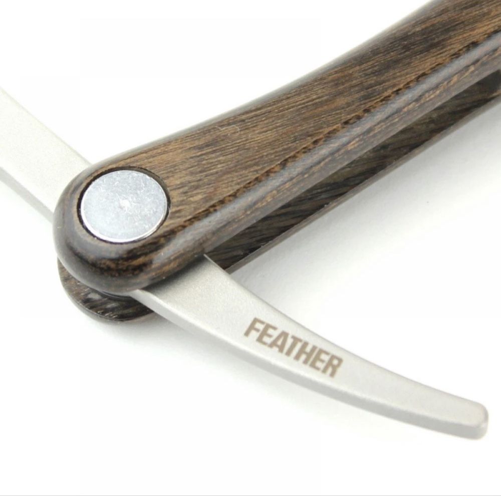 Небезпечна бритва шавет Feather Artist Club SCOTCH WOOD SS ACS-RSW