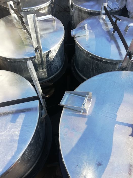 Parnik Węglowy Ocynkowany Ogniowo 100L