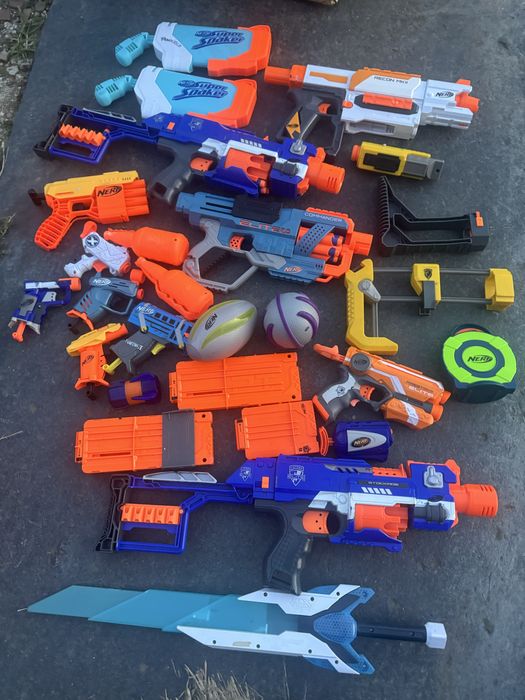 Lote de nerf em bom estado