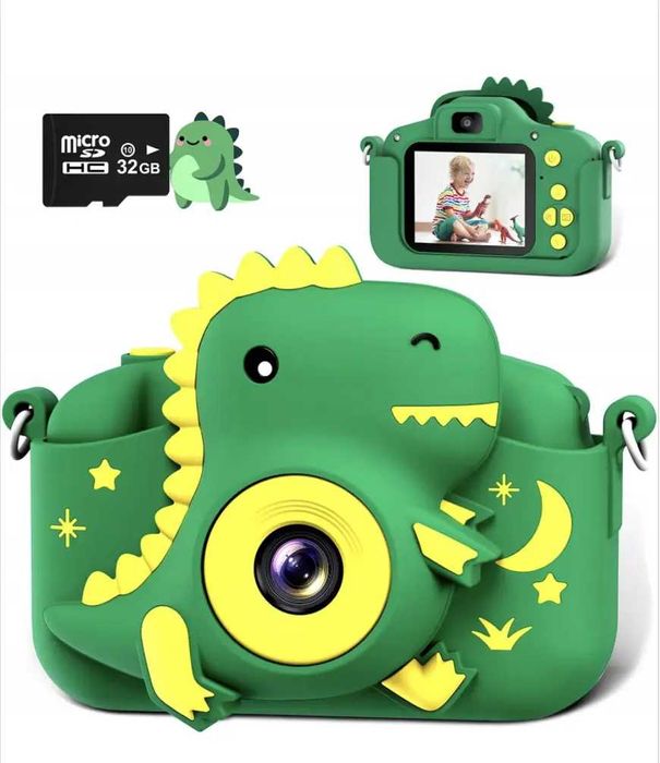 Дитячий фотоапарат. Камера. Фотоапарат Динозавр Космонавт