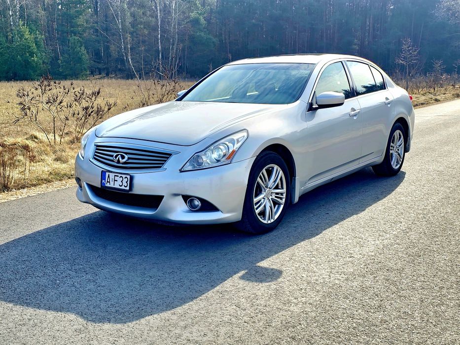 Infiniti G37X  g37 sedan 2013r 3.7 320km  LPG g35 q50 q70