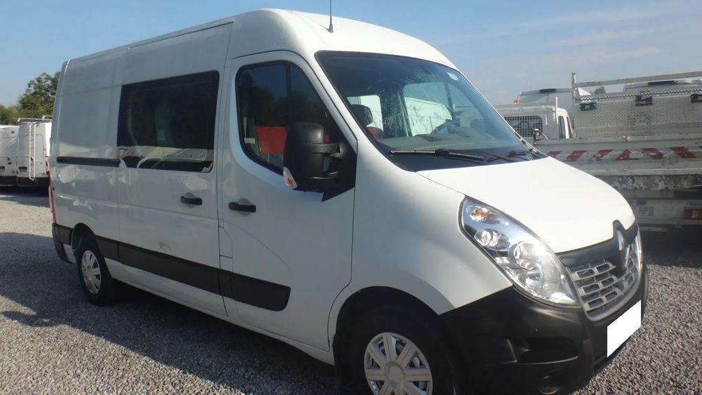 Renault Master  MASTER LIFT brygadówka doka dubel kabina 7-os składana ławka klima 130