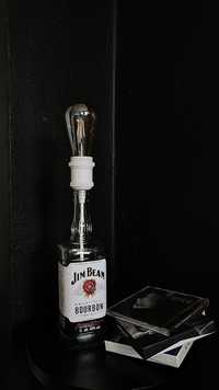 Lampka z butelki Jim Beam Vintage Loft Industrial
