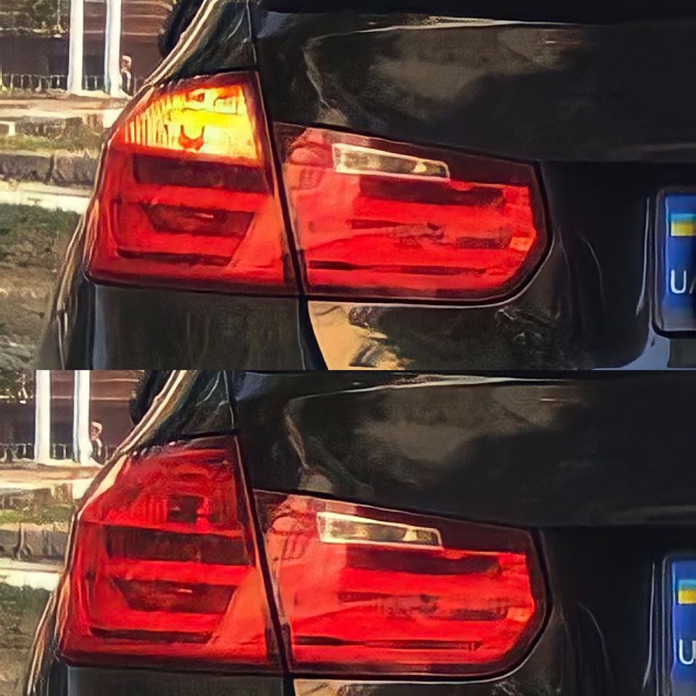 Желтые повороты в фонари BMW X5 E70, X3 F25, X1, F30, F32, F34 CANBUS