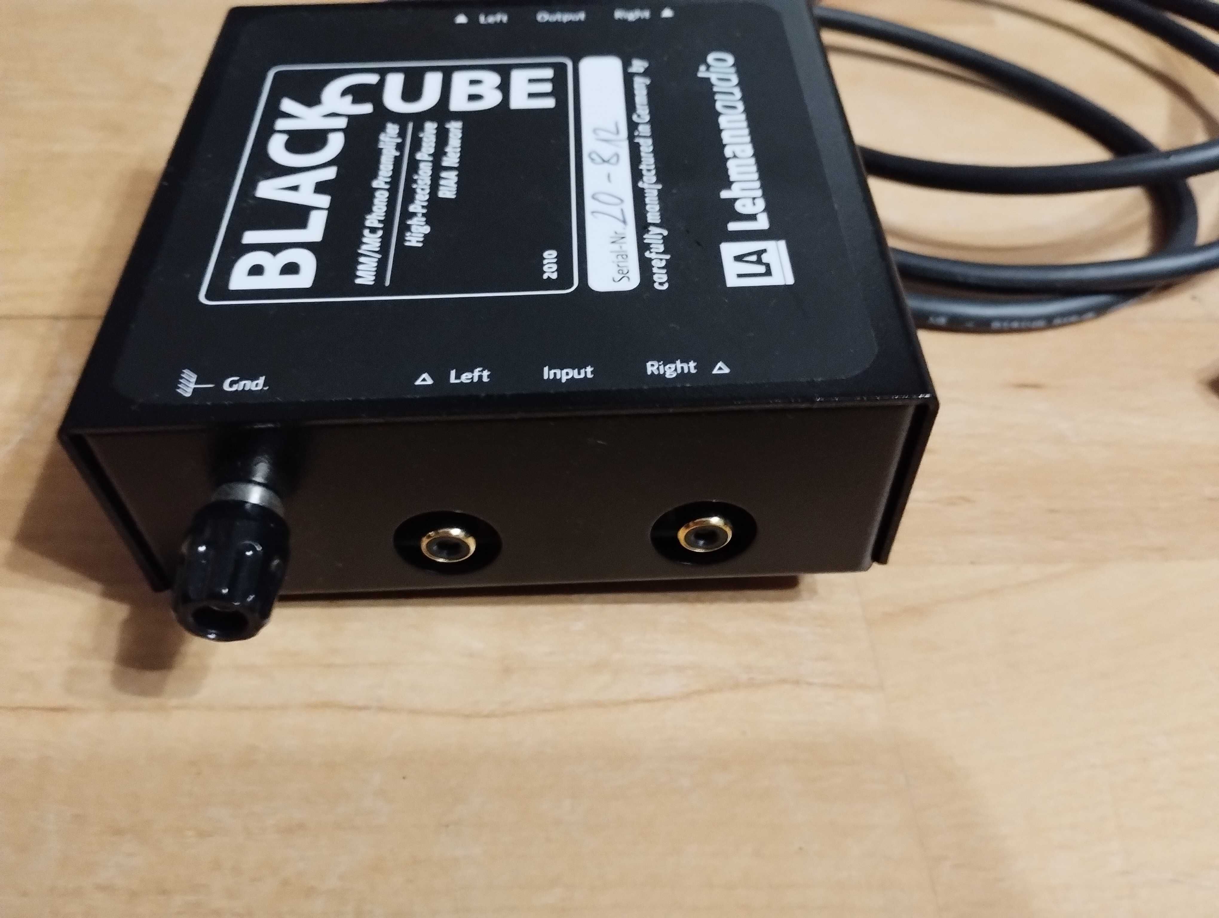 Lehmannaudio Black Cube MM MC przedwzmacniacz gramofonowy phono pre