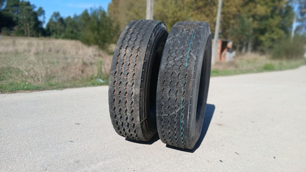 Par de pneus camião direccionais 315/80 R22.5