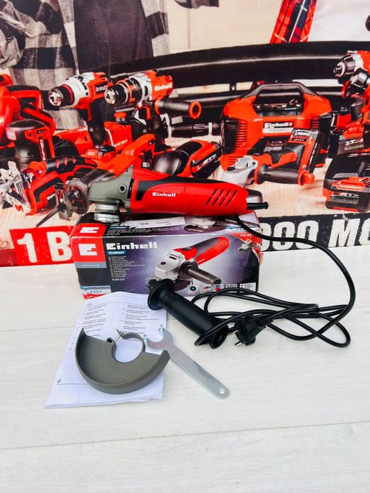 Кутова шліфмашина Болгарка Einhell TC-AG 115/750 500W