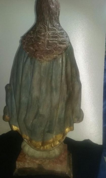 Santa da oliveira, madeira, arte sacra