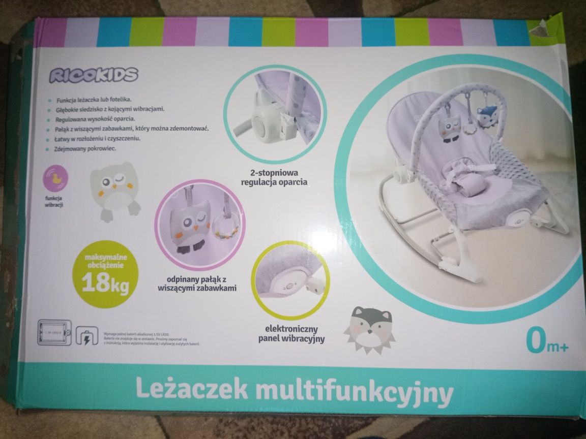 Huśtawka przewijak leżaczek bujak