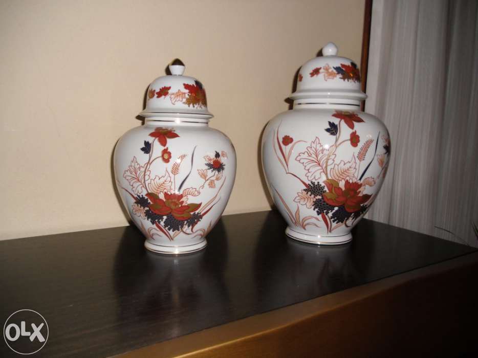 Coleção Potes e Pratos Decorativos